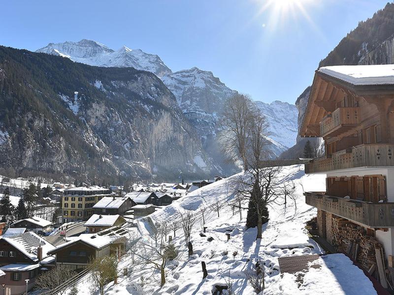 Hotel Silberhorn Lauterbrunnen Exterior foto