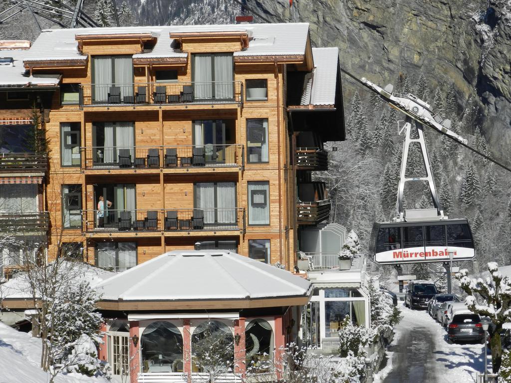 Hotel Silberhorn Lauterbrunnen Exterior foto