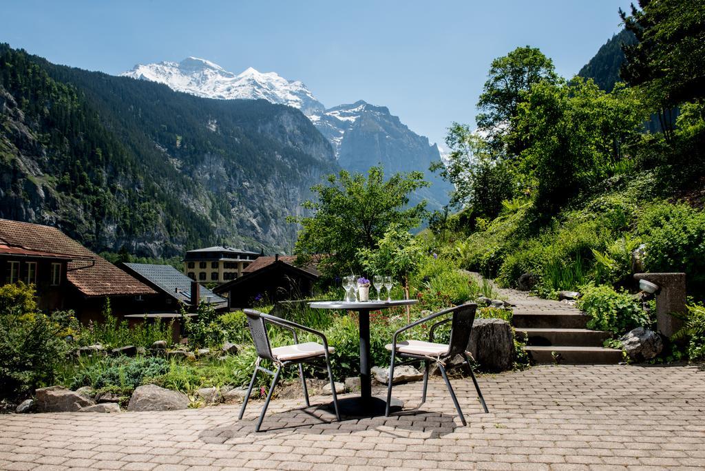 Hotel Silberhorn Lauterbrunnen Exterior foto