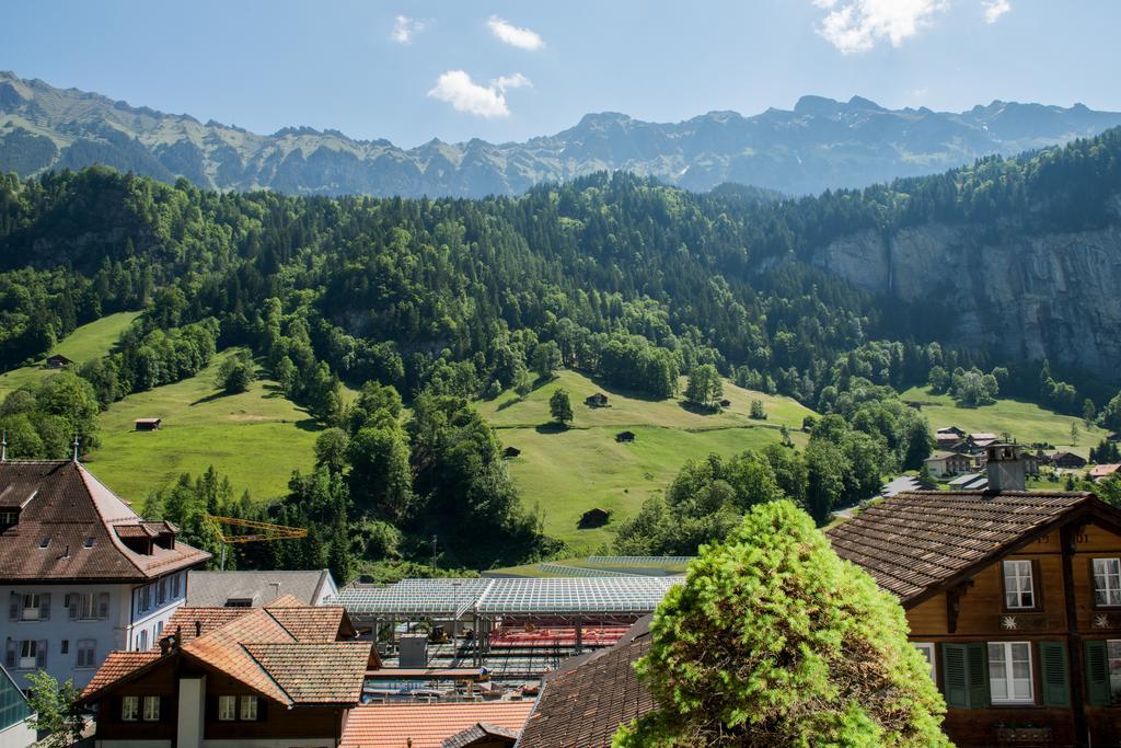 Hotel Silberhorn Lauterbrunnen Exterior foto
