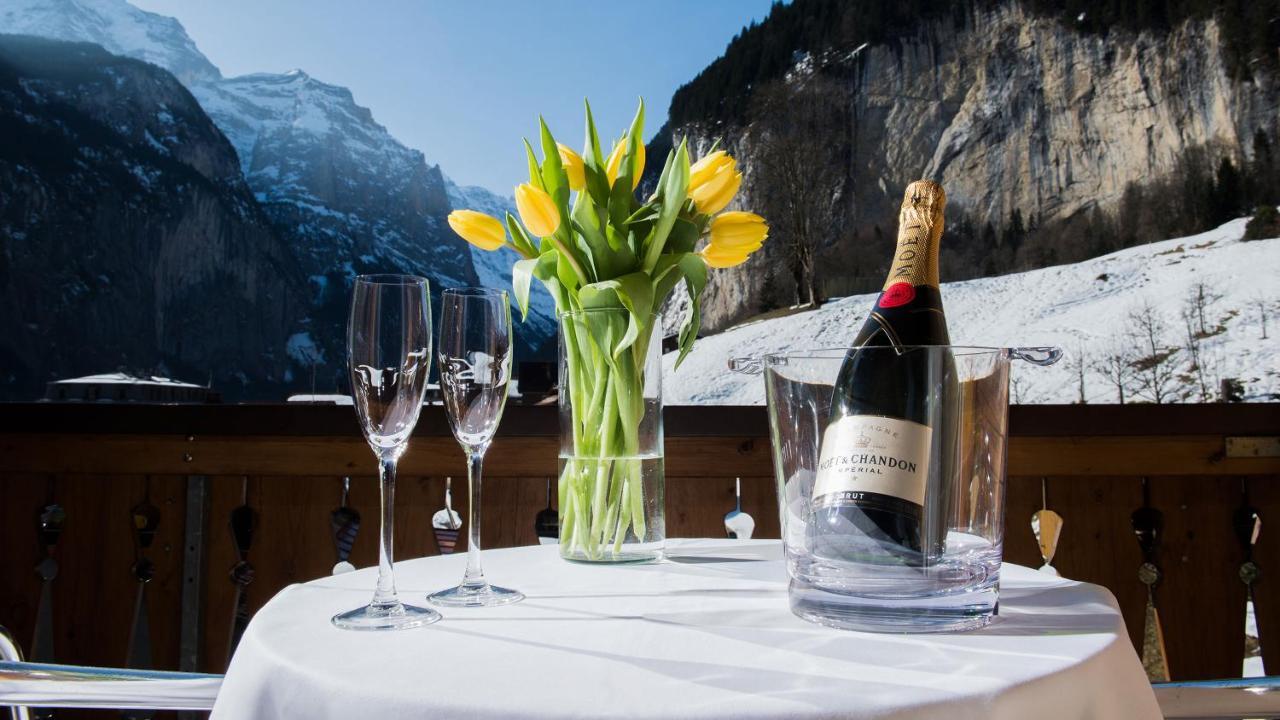 Hotel Silberhorn Lauterbrunnen Exterior foto