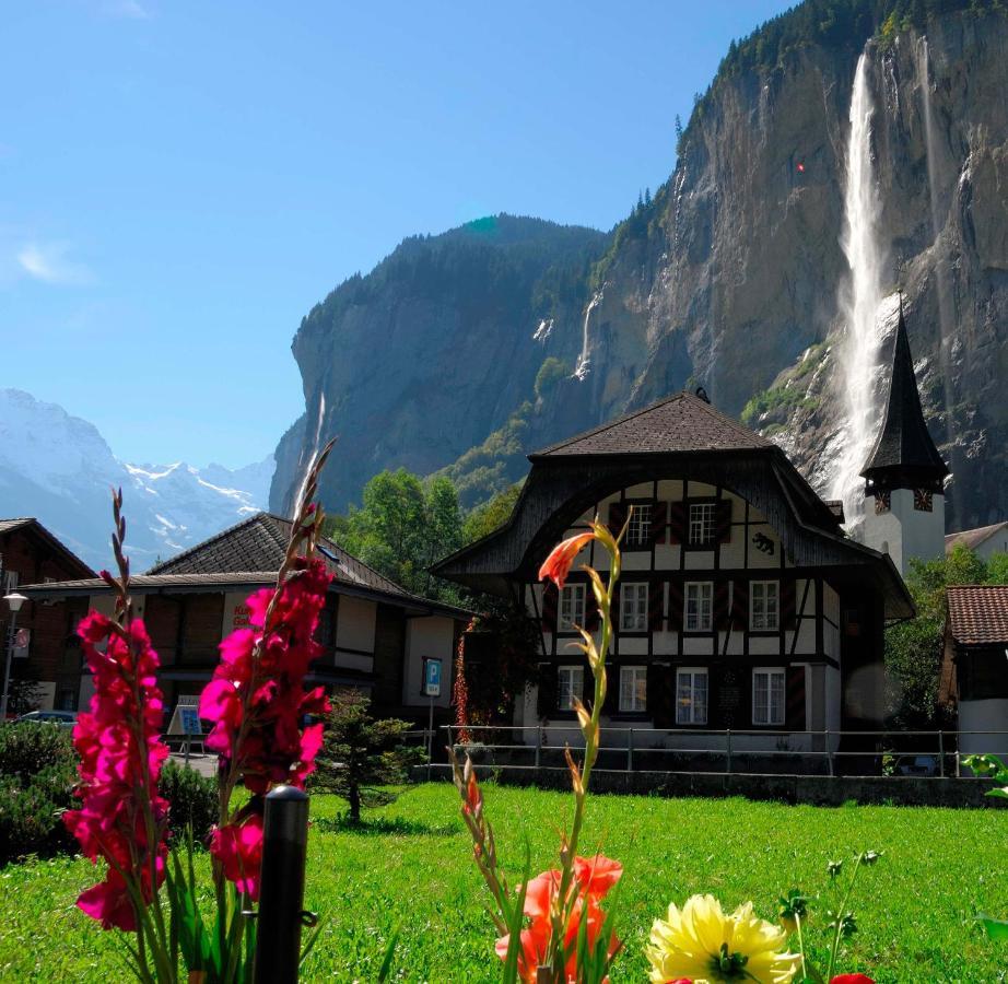 Hotel Silberhorn Lauterbrunnen Exterior foto